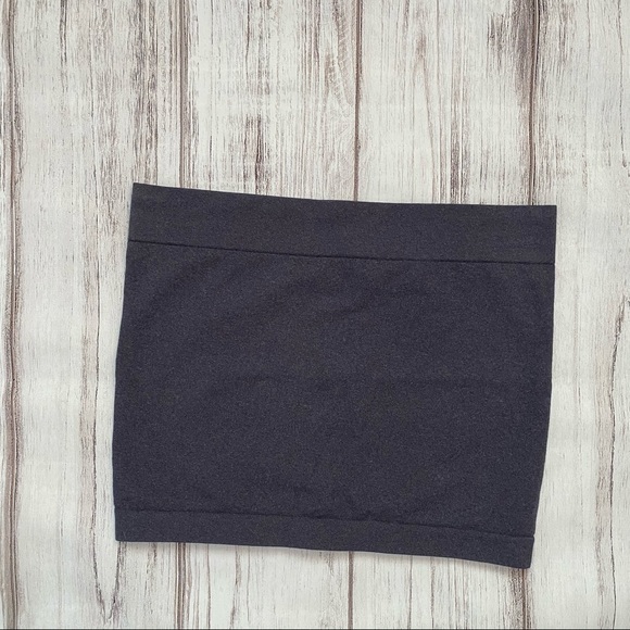 Victoria’s Secret Vintage Steel Strapless Crop Top - Picture 1 of 2